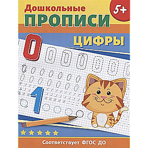Preschool Writing Workbook. Numbers