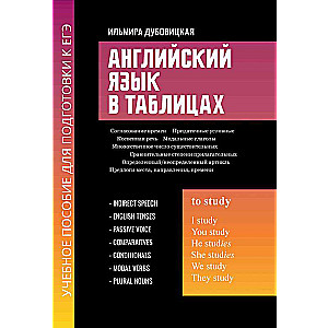 English Language in Tables. A Study Guide for Preparing for the Unified State Exam