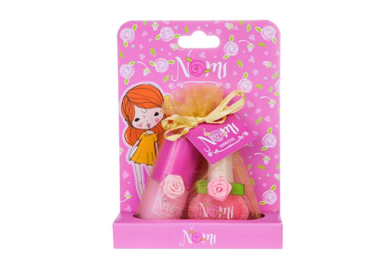 Children's Cosmetics Set NOMI No.09 - 2 Items Nail Polish No.09