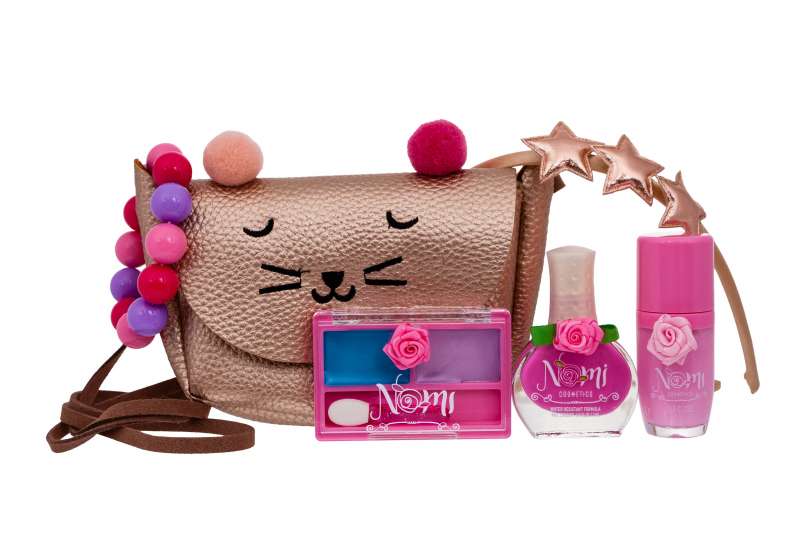 Nomi Children's Cosmetic Set in a Mini-Handbag - Wallet №01 - 6 Items