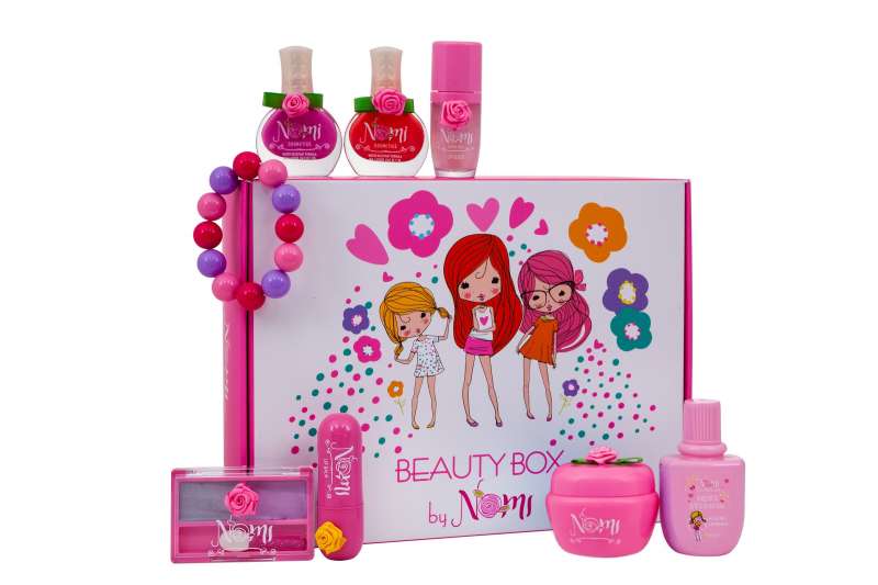 Child Cosmetics Set NOMI Beauty Box No. 15 - 8 Items