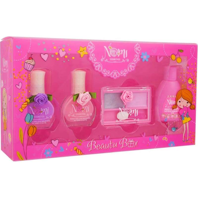 Children's Cosmetics Set NOMI Beauty box №5 - 4 items