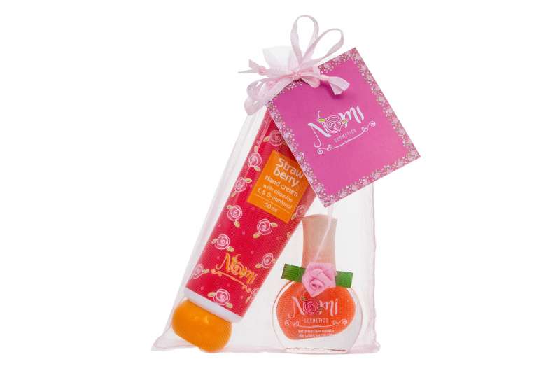 NOMI No.45 Children's Cosmetic Set - 2 Items Nail Polish Shade No.05