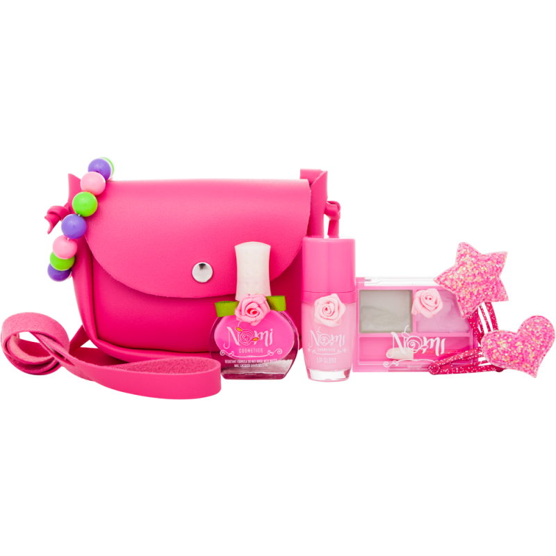 Nomi Children's Cosmetic Set in Mini Bag - Purse No.03 - 6 items