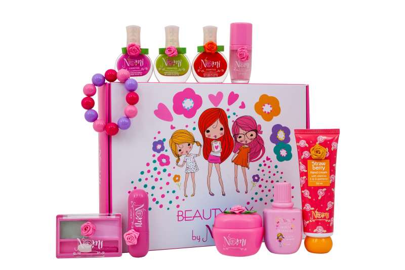 Children's Cosmetic Set NOMI Beauty box No. 14 -10 items
