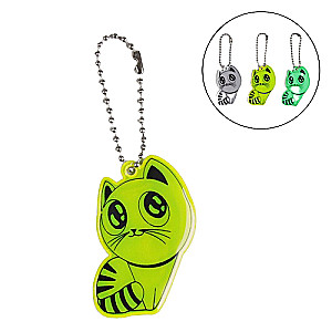 Reflective element cat 5.5*3.5cm chain MIX