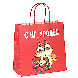 Gift Bag Monster, 22 x 22 x 11 cm