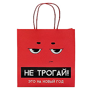 Gift Bag This is for New Year, 22 x 22 x 11 cm
