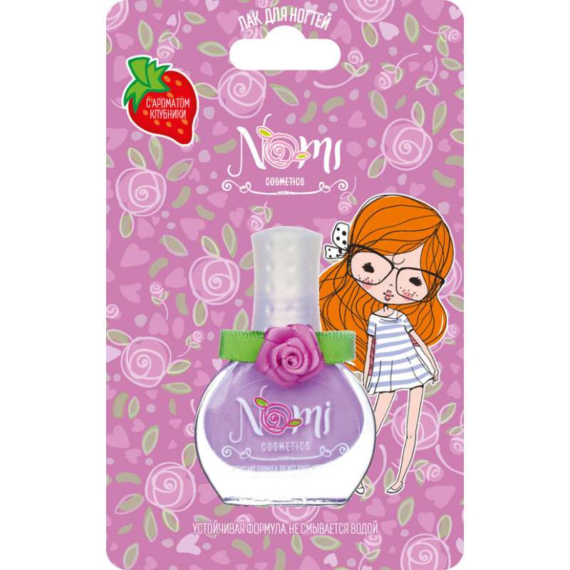 Strawberry Nail Polish Nomi, shade No. 26 lilac
