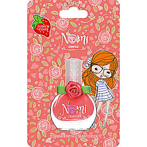 Nomi Strawberry Nail Polish, shade №5 Raspberry