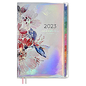 Weekly Planner 104 sheets, A5, FLOWERS
