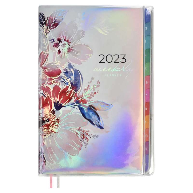Weekly Planner 104 sheets, A5, FLOWERS