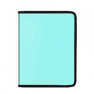 Zipper Folder for Notebooks Plastic ErichKrause® Matt Pastel Mint, A5+
