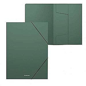 Plastic Rubber Band Folder ErichKrause® Matt Classic, 30mm, A4, green