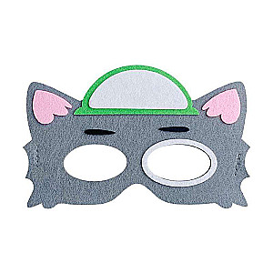 Felt Mask Dog Brigade - Ecologist, size 18 x 12 cm