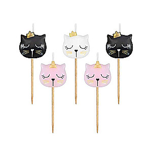 Set of Candles PB&C Cat, 5 pcs.