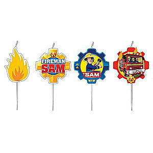 Fireman Sam 2 Candle Set