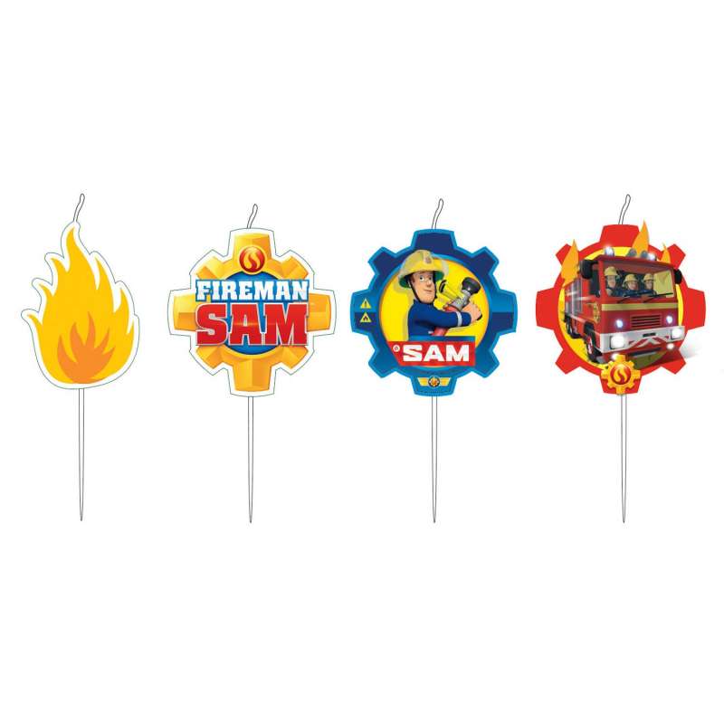 Fireman Sam 2 Candle Set