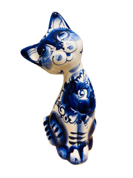 Porcelain Figurine 2023 16*7cm Kitten