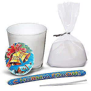 Creative Set Candle in Glass