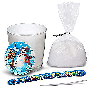 Creative Set Candle in Glass