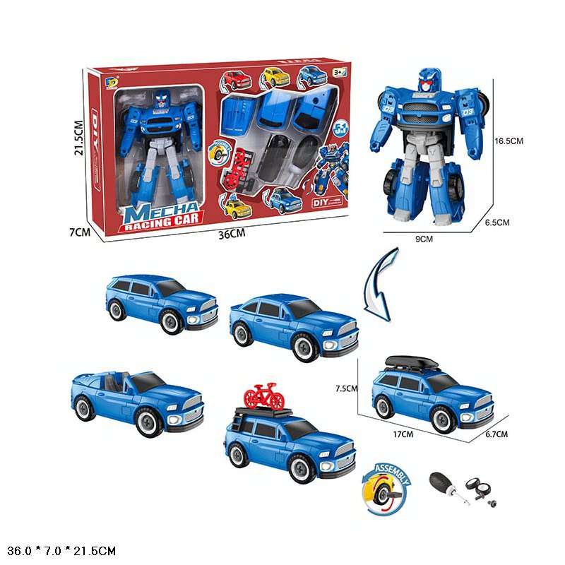 Transformer Constructor MECHA racing car