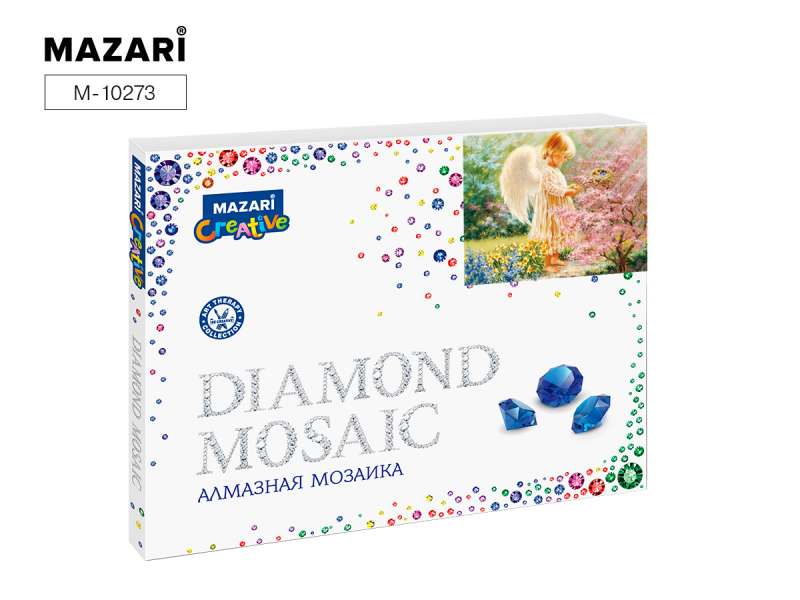Diamond Mosaic 40x50 cm frame 52x40.5 cm ANGEL