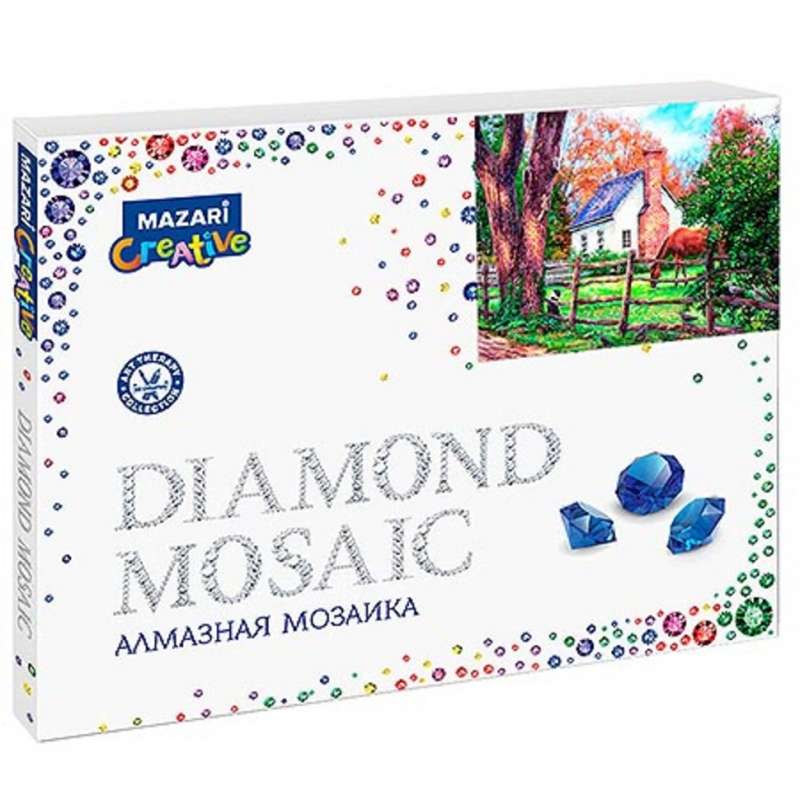 Diamond Mosaic RURAL MOTIFS, 40x50 cm