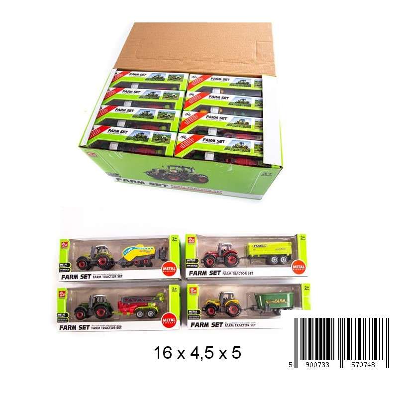 Traktors Farm SET ar piekabi