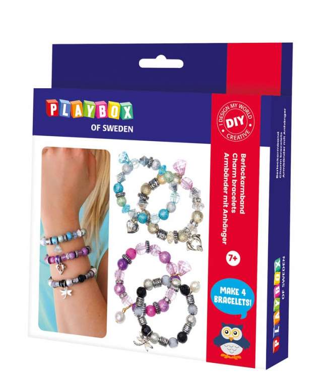 Creative Kit PLAYBOX, Charm Bracelets