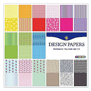 Designer Paper 30 Sheets. 305x305mm Scrapbooking