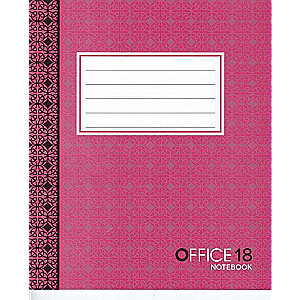 Notebook 18 sheets in line