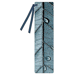 Cardboard Bookmark for Books DROPS OF RAIN