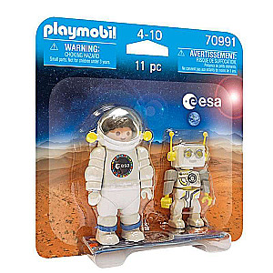 Astronaut with Robot