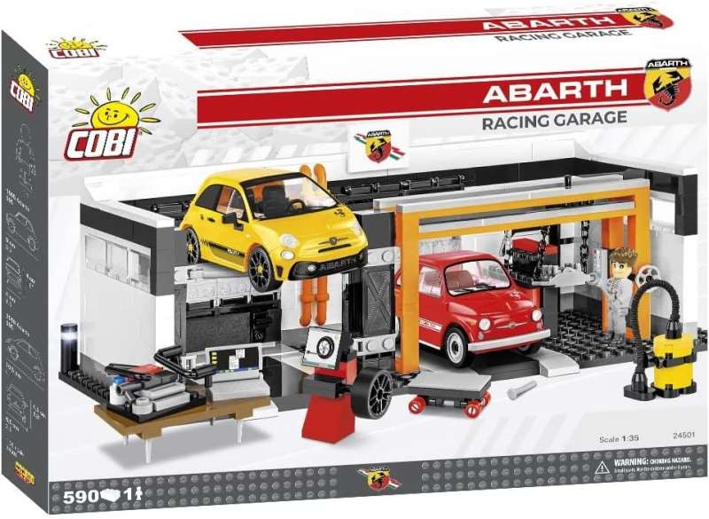 Constructor - COBI Abarth Racing Garage, 590 pieces