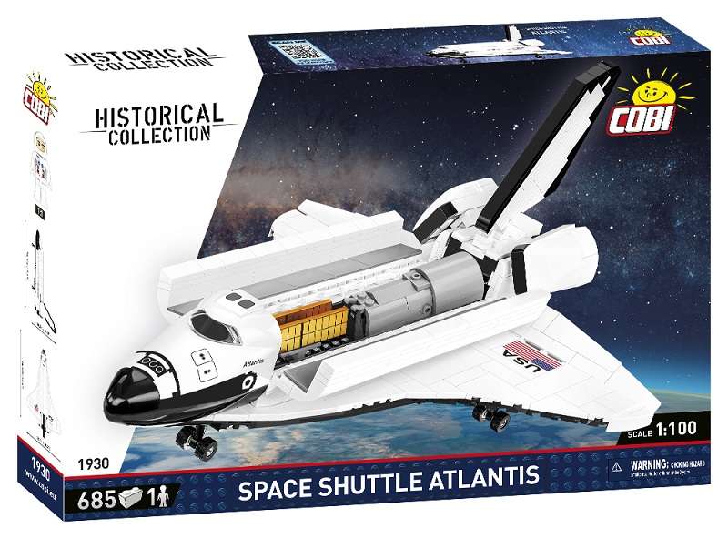 Constructor - COBI Space Shuttle Atlantis, 685 pieces