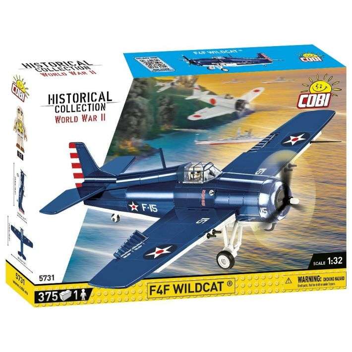 Constructor - COBI F4F Wildcat, 375 pieces