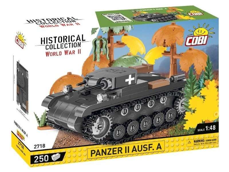 Constructor - COBI Panzer II AUSF.A , 250 pieces
