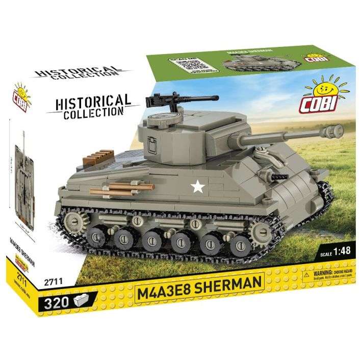 Constructor - COBI M4A3E8 Sherman, 320 pieces