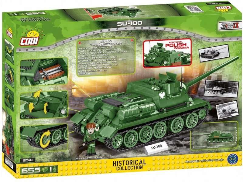 Constructor - COBI SU-100, 655 parts
