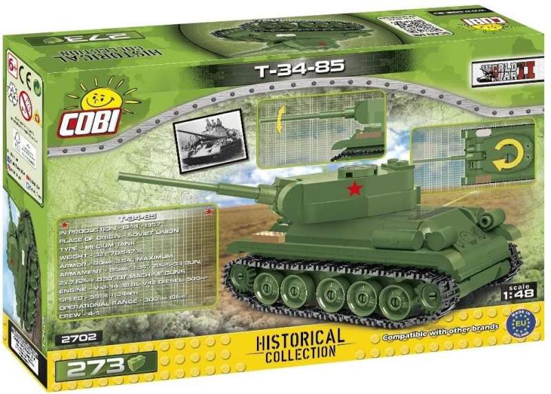 Constructor - COBI M4A3E8 Sherman, 273 pieces
