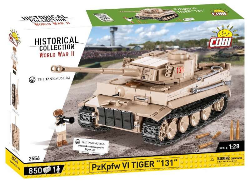 Constructor - COBI PzKpfw VI Tiger 131, 850 pieces