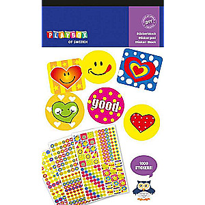 Stickers 1000 pcs 245x150 mm Smile