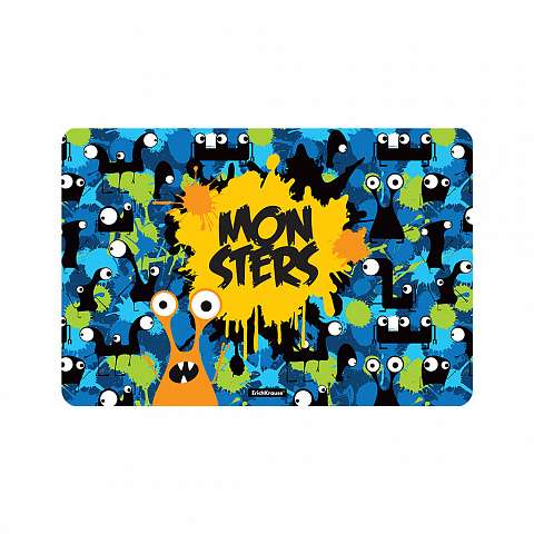 Desk pad plastic ErichKrause® Monsters, A3