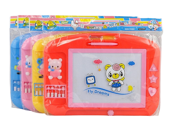 Magnetic drawing and writing board Bear