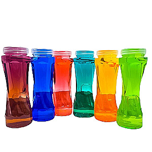 SLIME Jelly Mass with Glitter in a Bottle