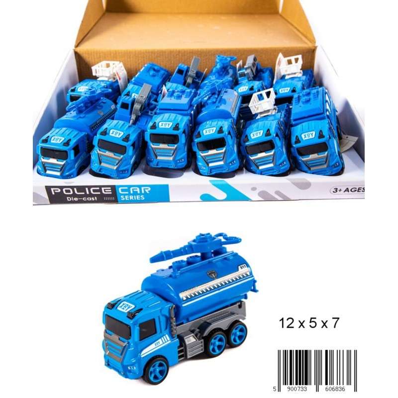 Winding cargo machine Police, mix