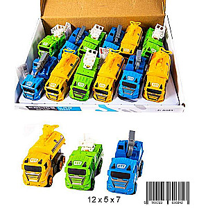 Winding cargo car Police, mix
