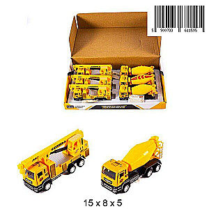 Heavy Construction Machines with Sound and Light Mix