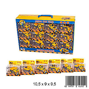 Heavy construction machines 10x9x10 cm, mix